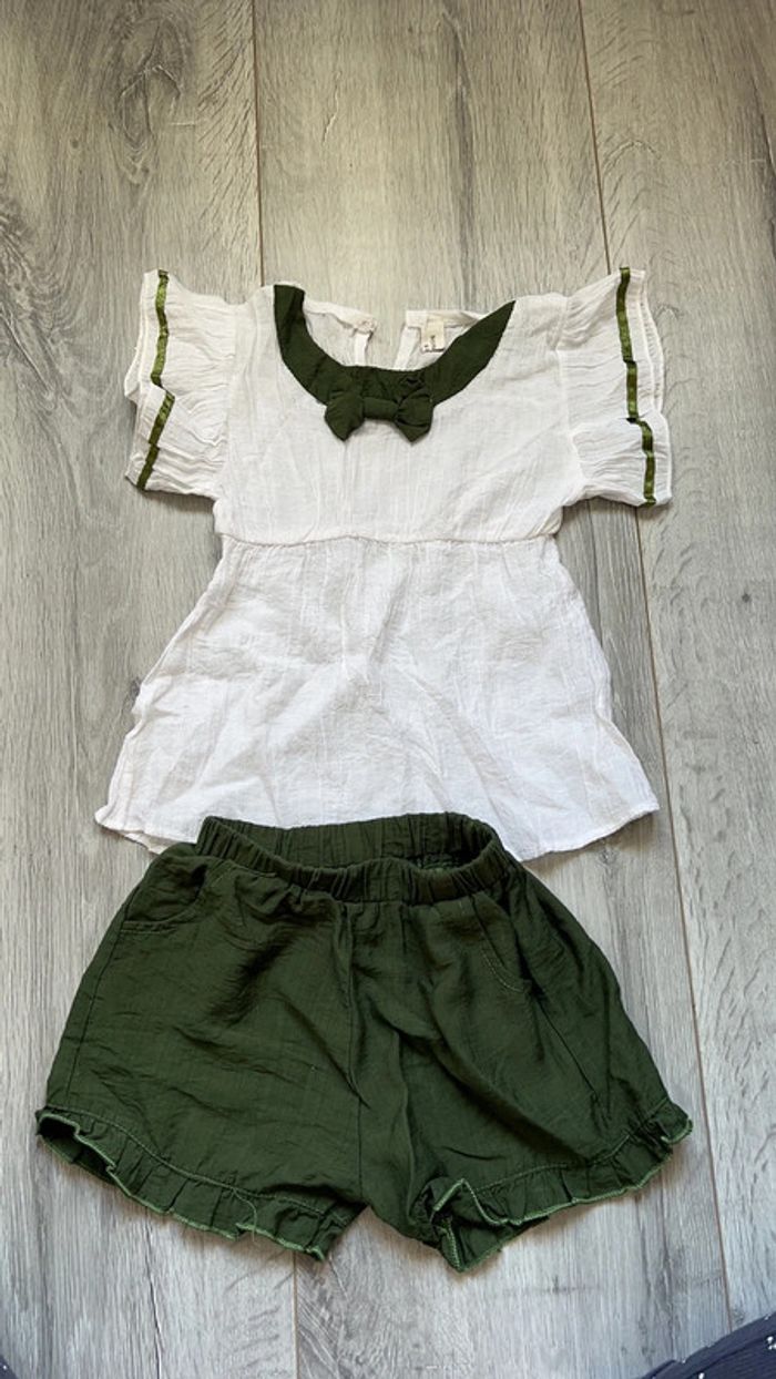 Ensemble été fille 3 ans