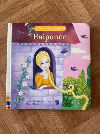 Livre Raiponce conte des frères Grimm et Wilhelm Grimm