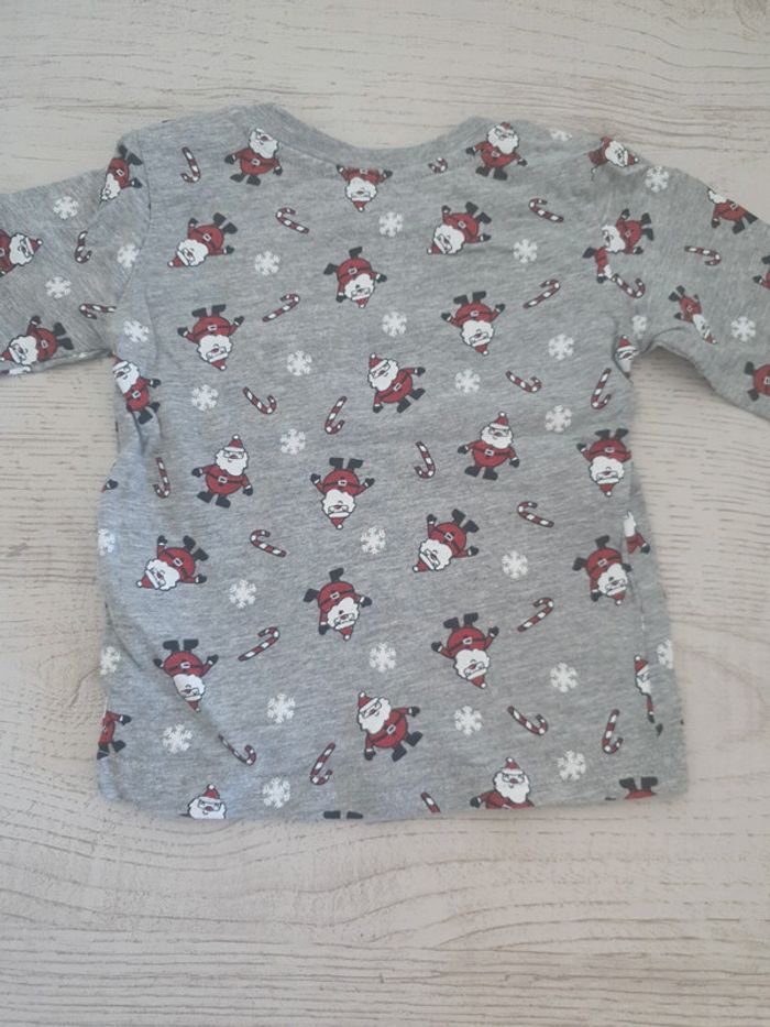 Haut manches longues Père Noël Primark garçon - photo numéro 2