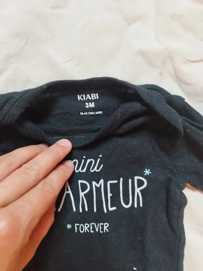 Body mini charmeur forever - photo numéro 2