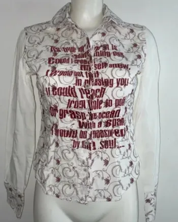 Chemise cintre manche longue taille 36