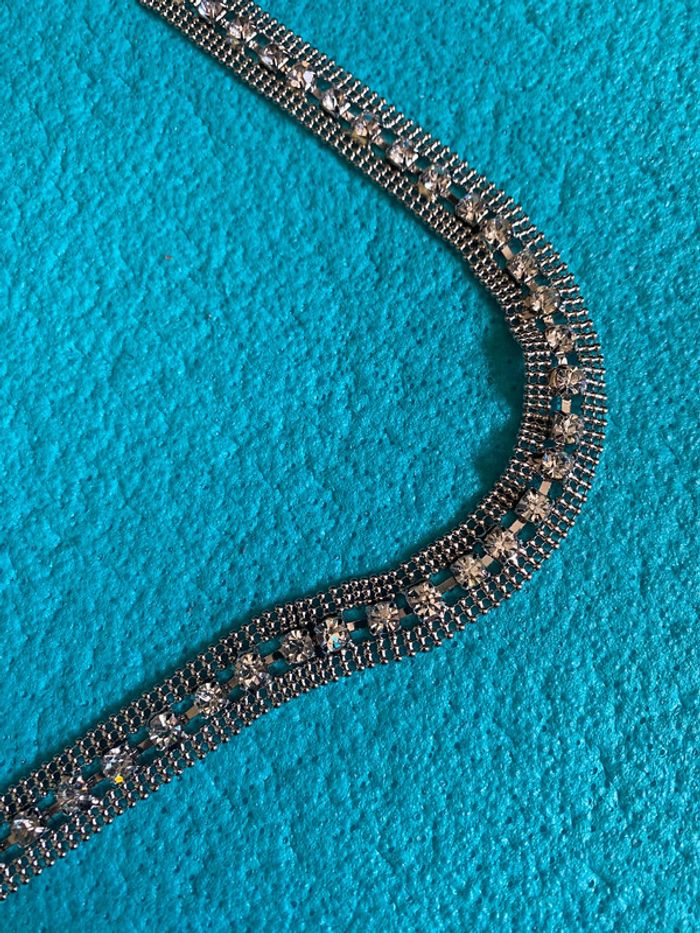 Ceinture argentée 80 cm - photo numéro 4