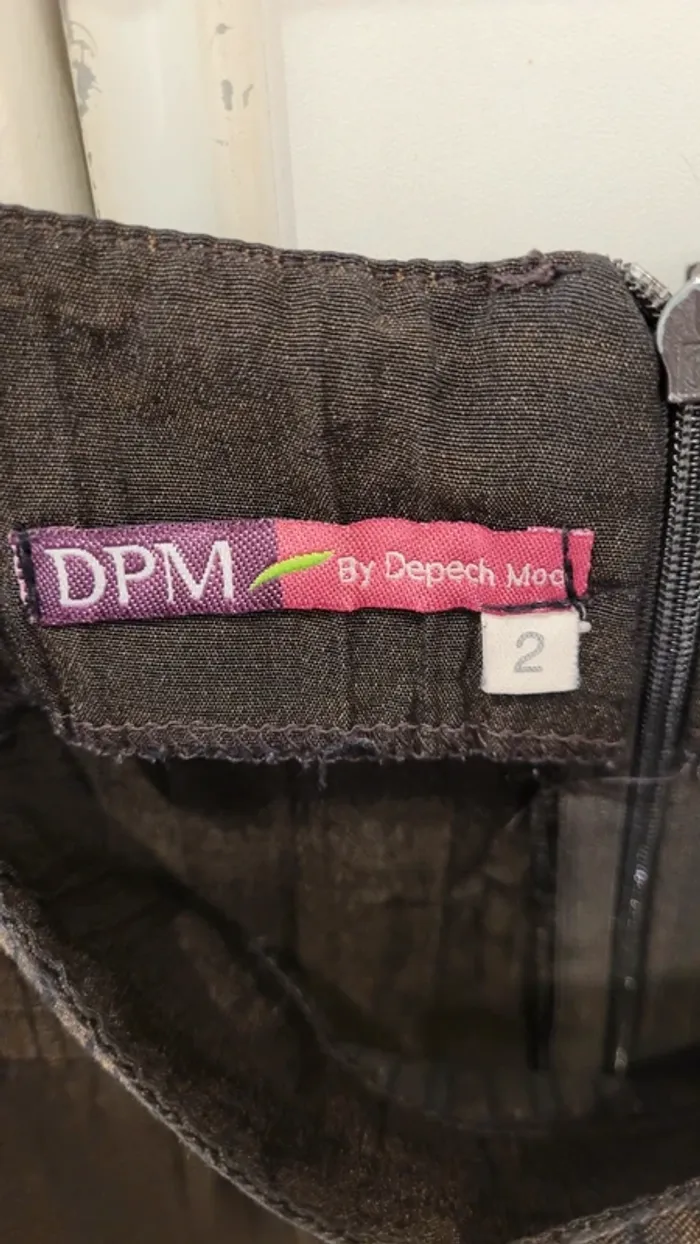 Robe bretelles été marron - photo numéro 3