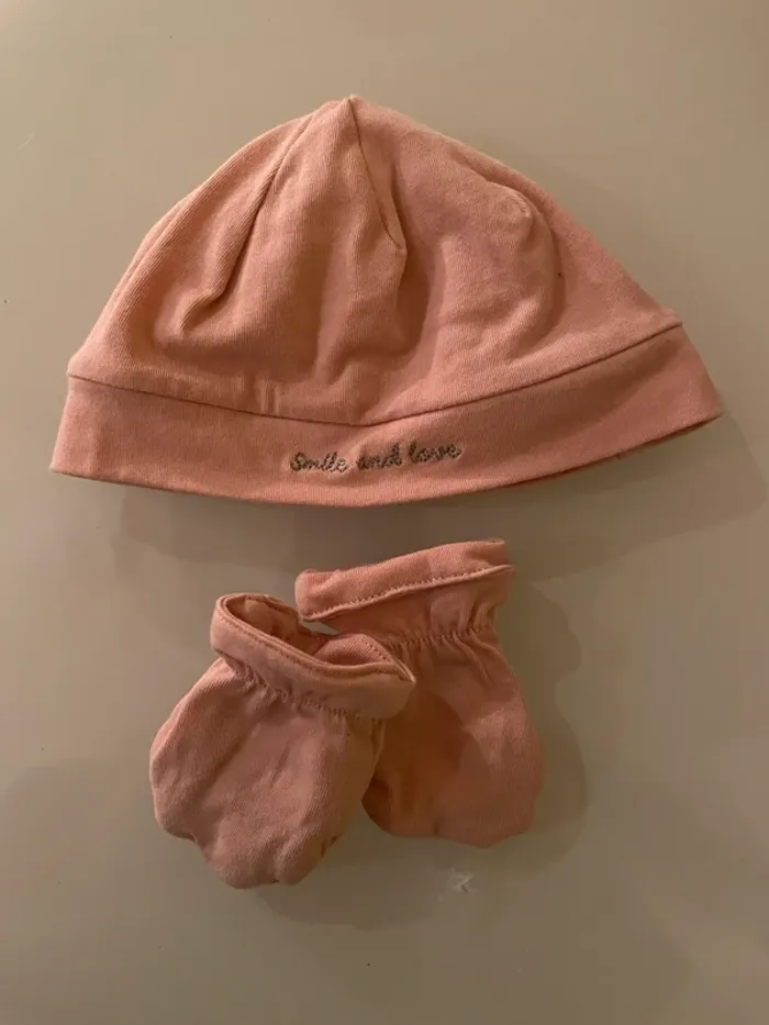 Bonnet + gants fille