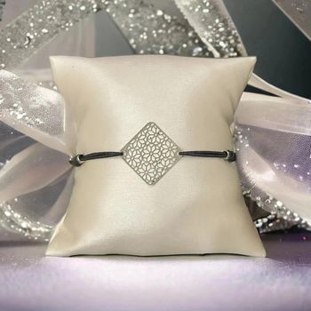 Splendide bracelet carré rectangle