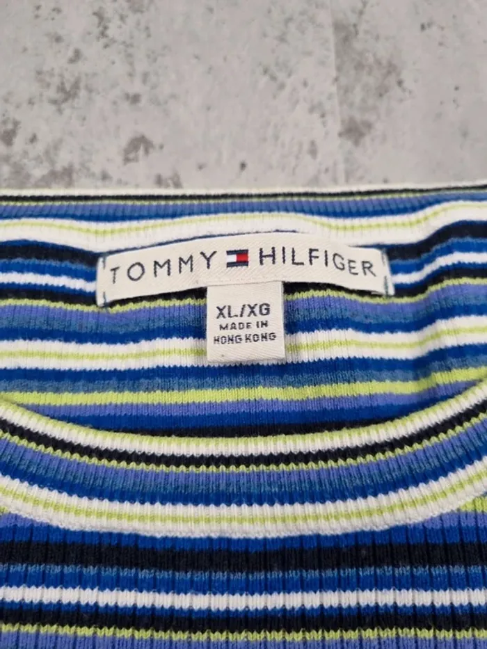 Sweat rayé Tommy Hilfiger – Taille XL/42 Femmes - photo numéro 6