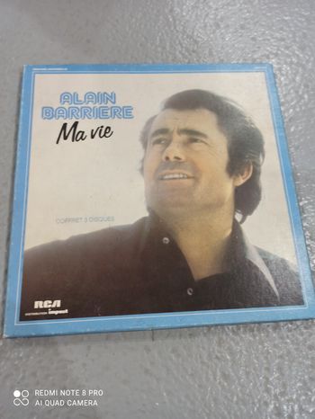 Disque 33 tours Alain barrière