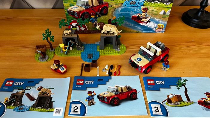 LEGO 60301 City Wildlife Le Tout-Terrain de Sauvetage des Animaux Sauvages - photo numéro 2