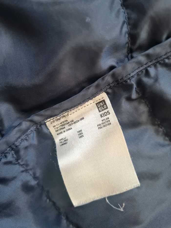 Doudoune légère parka uniclo 12 ans neuve - photo numéro 4