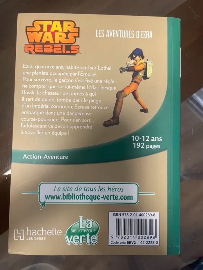 Livre Star Wars Rebels : les aventures d’Ezra - photo numéro 2