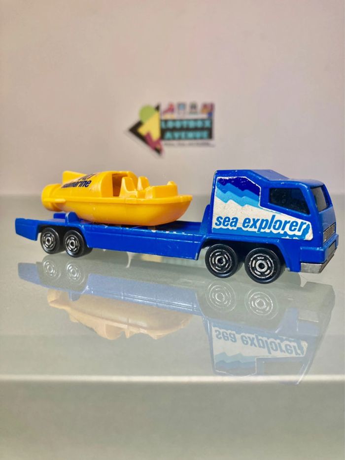 Camion Transporteur Majorette Sea Explorer