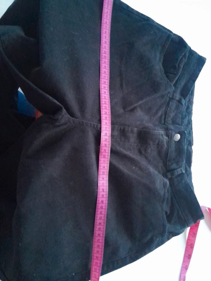 Très beau pantalon effet cuir de veau noir scottage taille 44 - photo numéro 7