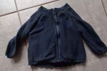 Gilet zippé fille tape à l'œil 3mois