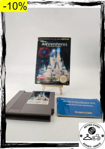 Disney Adventures In The Magic Kingdom / Nintendo nes pal b / FAH-1 complet
