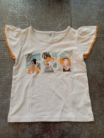 T-shirt fille 6 ans