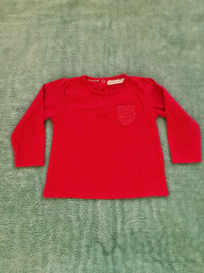 Très joli tee-shirt 24 mois (rose)