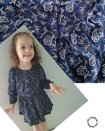 4 ans robe Tape à l'oeil