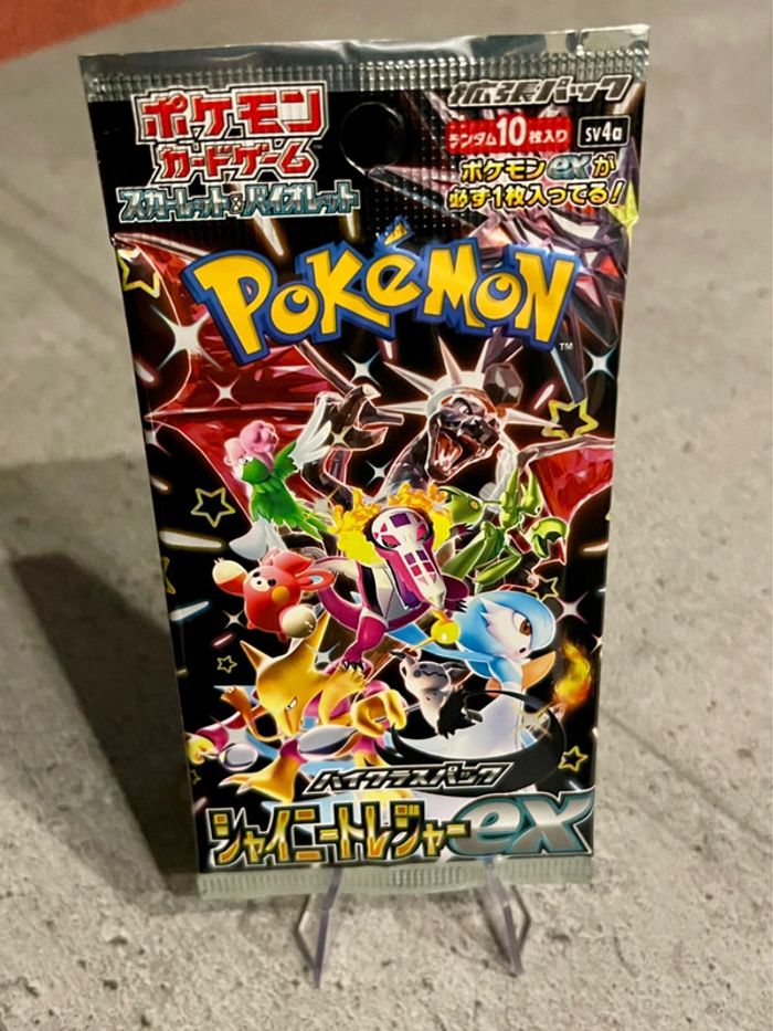 Booster japonais cartes Pokémon neufs Shiny Treasure - Destinée de Paldea