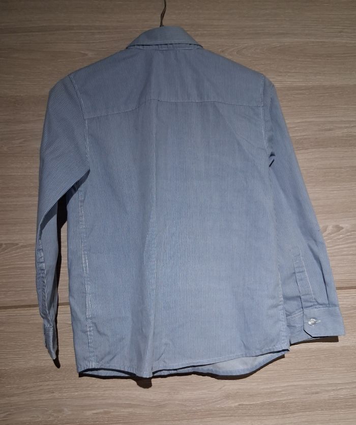 Chemise manches longues rayure taille 7 ans - photo numéro 2
