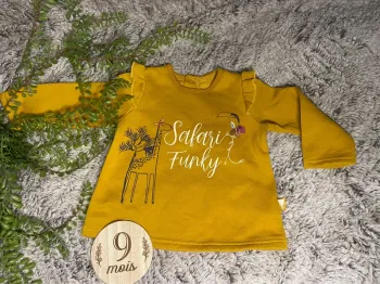 Pull 9 mois fille