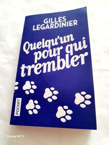 Quelqu'un pour qui trembler Gilles Legardinier