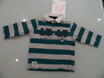 t-shirt 6 mois manche longue lulu castagnette