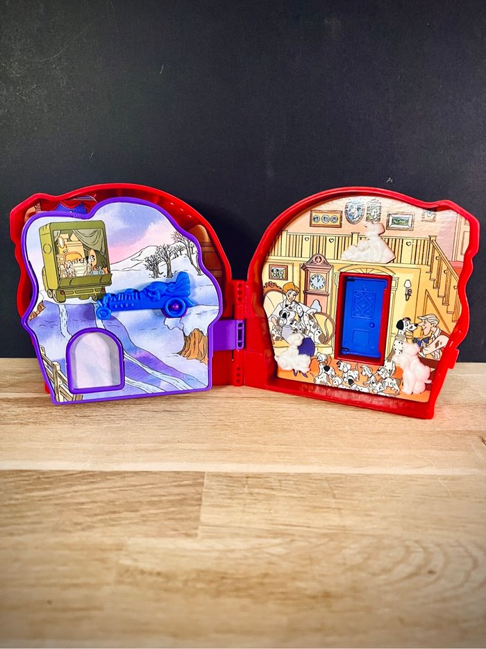 Polly Pocket 101 Dalmatians Once Upon A Time  Rare Vintage 90s - Disney 101 Dalamtiens - Sans personnage - photo numéro 2