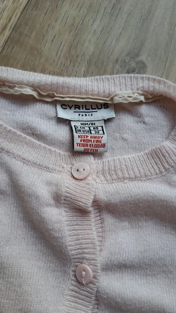 Ensemble fille Cyrillus Petit Bateau 18 mois - photo numéro 3