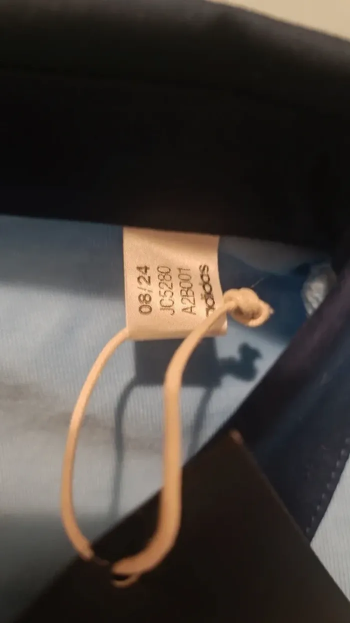 Maglia polo Adidas azzurra - photo numéro 4