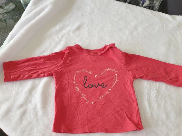 Lot 5 tee shirt 6 mois - photo numéro 3