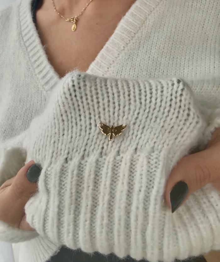 Pull LPB blanc taille S/M très bon état - photo numéro 6