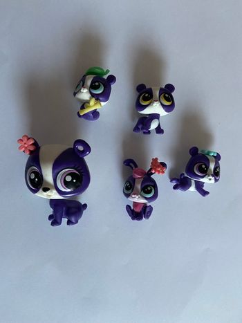 Figurines PetShop famille panda