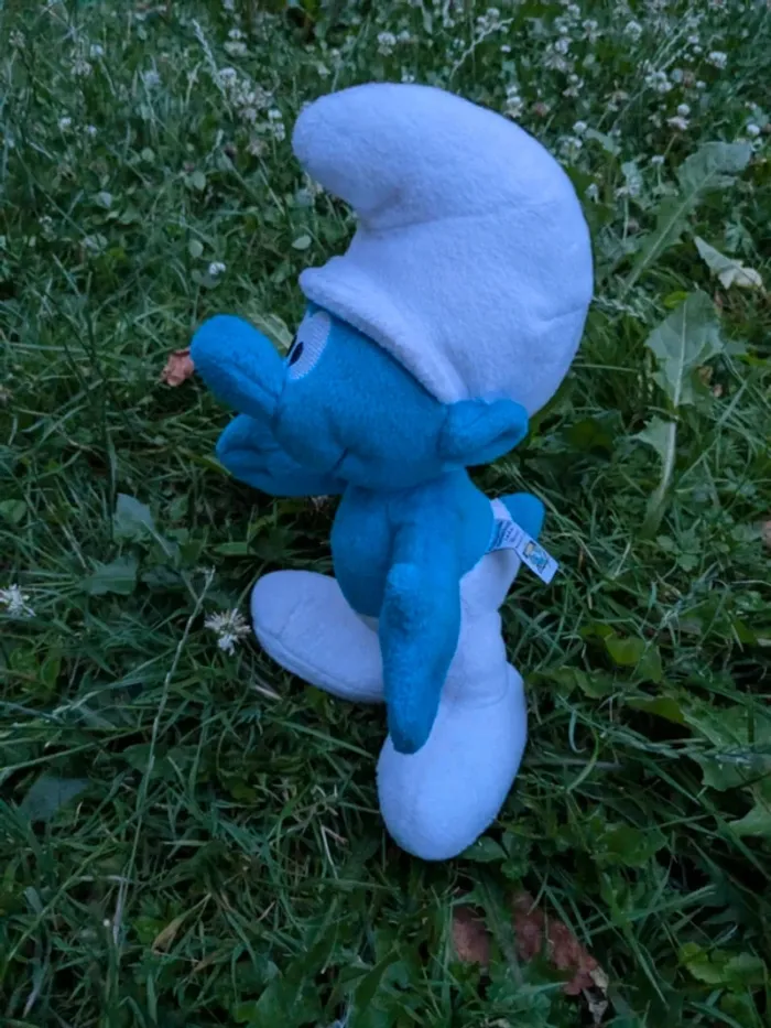Peluche schtroumpf - photo numéro 3
