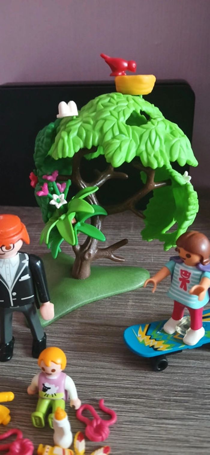 Playmobil famille jardin - photo numéro 3
