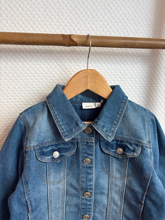 Veste en jean bleu Name it 🌸 - photo numéro 2
