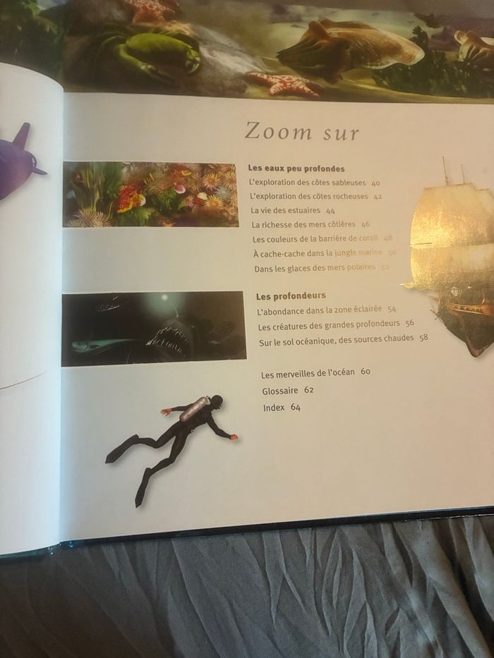 Livre Les océans 🌊 a la loupe - photo numéro 3