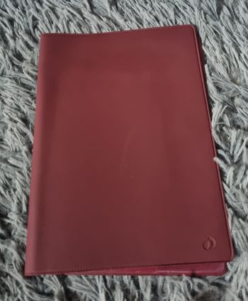 Protège cahier ou carnet de santé couleur Prune