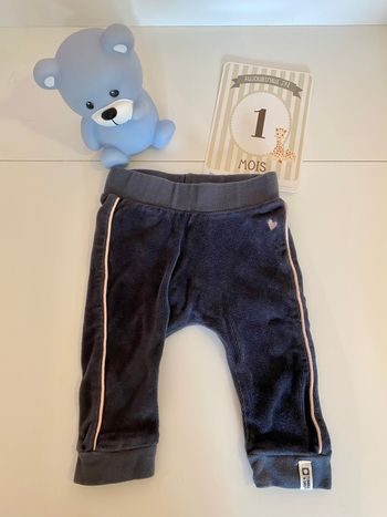 Pantalon jogging bleu marine