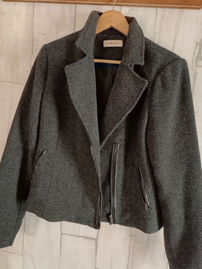 Veste courte zippée - photo numéro 2