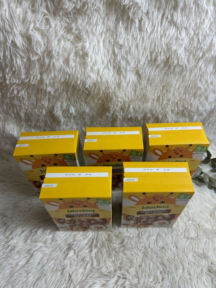 Lot de 6 boîtes de céréales Bledina - photo numéro 4