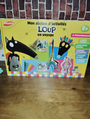 Gros coffret d'activités Le Loup