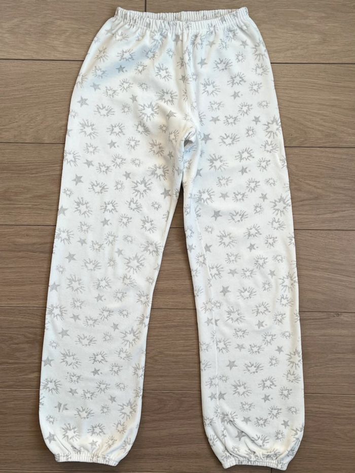 Pyjama chaud en velours scintillant collection Noël Petit bateau T-12 ans - photo numéro 4