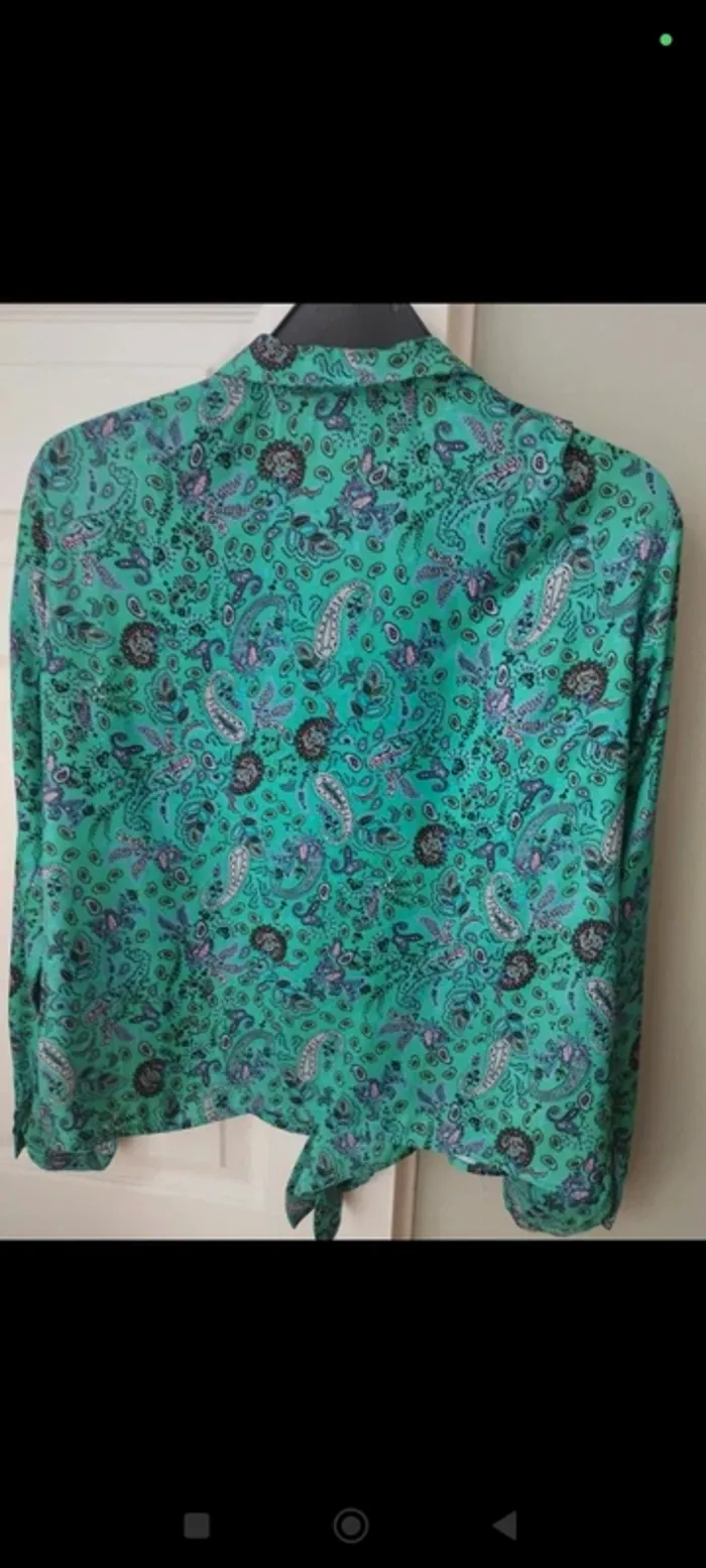 Blouse soyeuse colorée Promod 36 - photo numéro 2