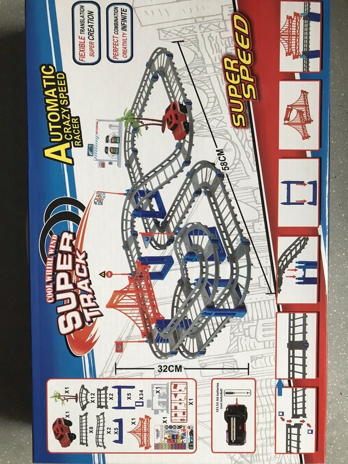 Jouet voiture super track