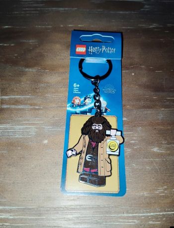 Porte clés métal lego Hagrid Harry Potter 