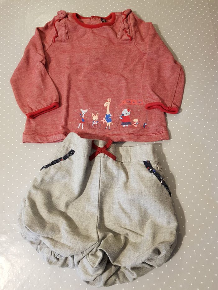 Ensembel sergent major 18 mois