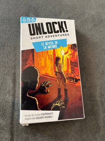 Jeu unlock short adventures le réveil de la momie 
