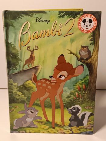 Livre Disney club du livre Bambi 2