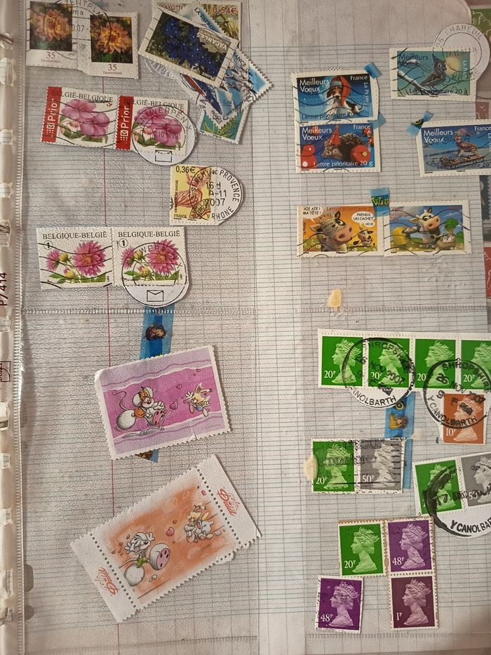 Collection de timbres - photo numéro 2