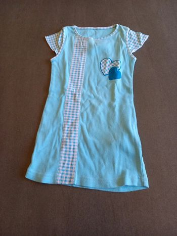 Robe turquoise 3 ans